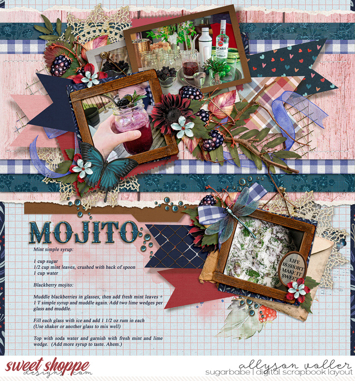 Blackberry Mojitos