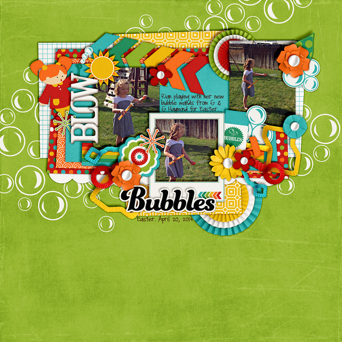 blow bubbles