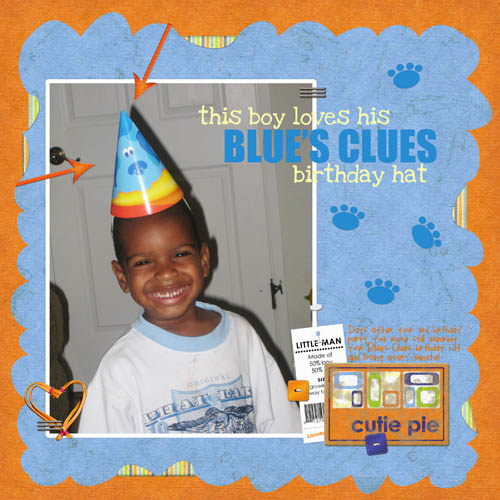 Blues Clues Birthday Hat