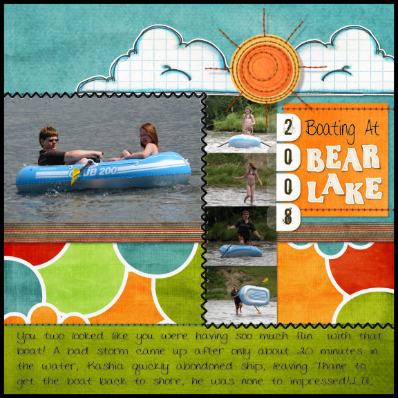 Boating at Bear Lake
