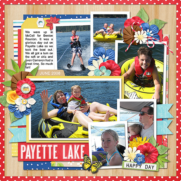 Boating on Payette Lake