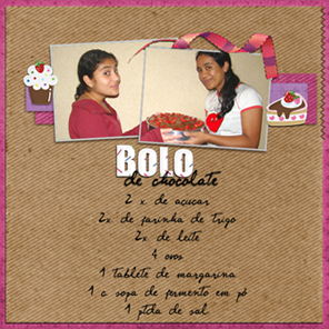 Bolo de chocolate