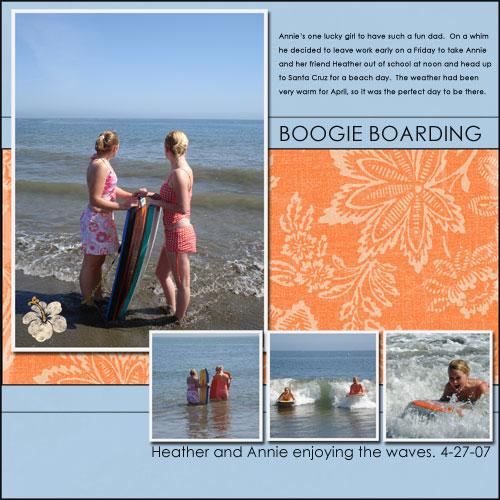 Boogie Boarding