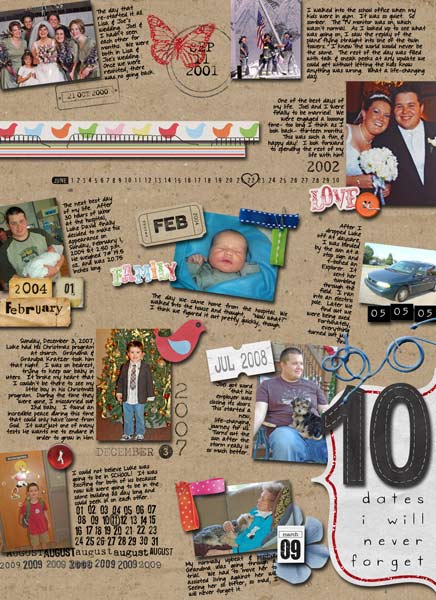 Book of Me:  10 Dates I'll Never Forget
