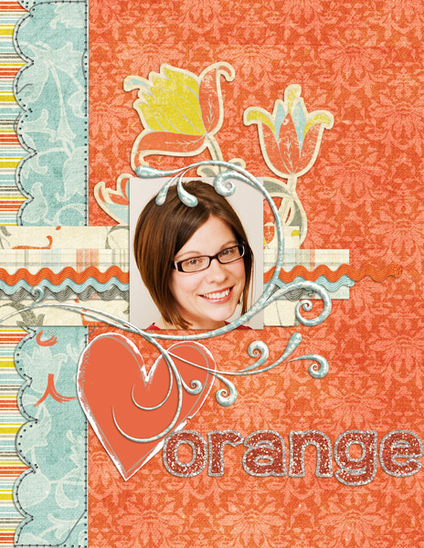 Book of Me - I Love Orange