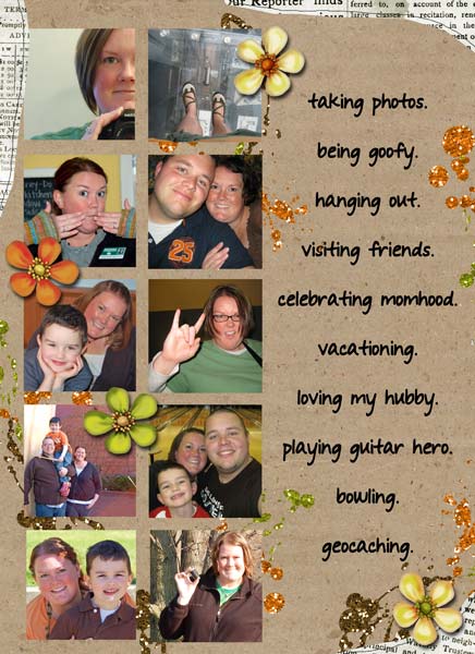 Book of Me:  Ten Photos