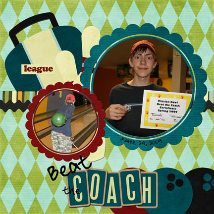 Bowling:  I Beat the Coach