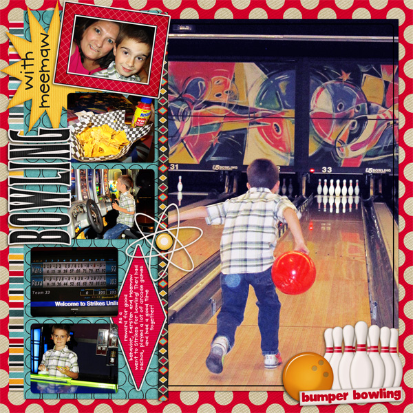 Bowling with Meemaw