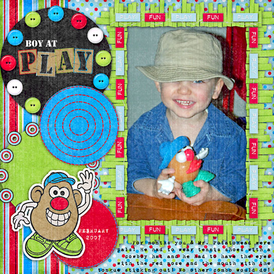 Boy at Play
