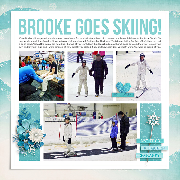 Brooke goes skiing!