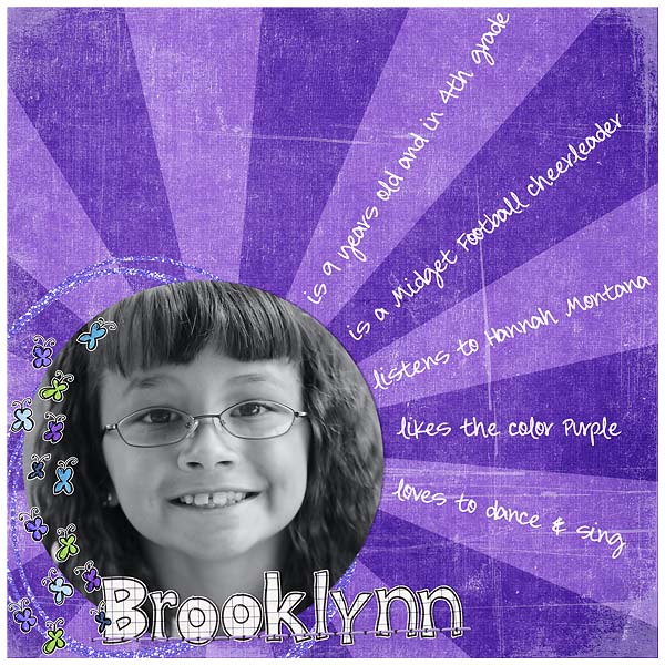 Brooklynn, Age 9