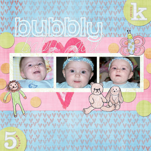 Bubbly Baby Girl