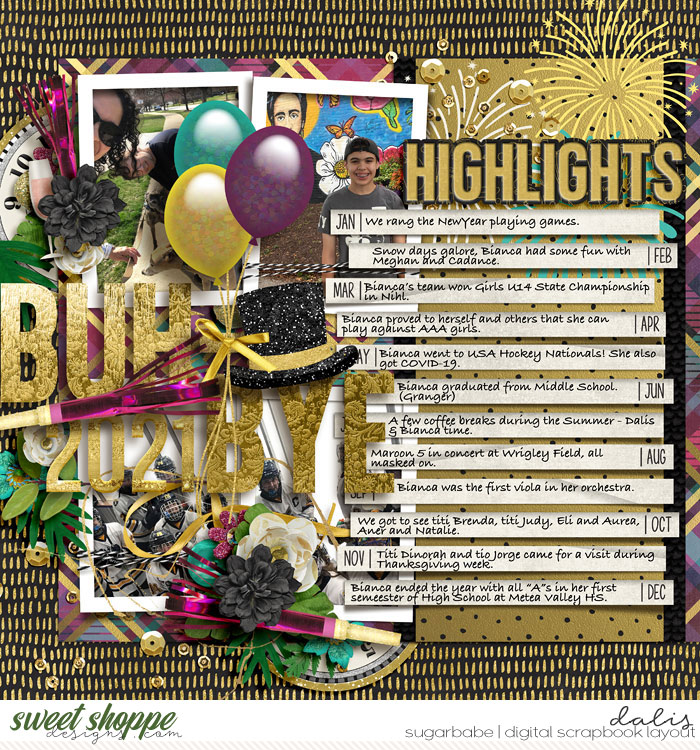 BUH-BYE 2021 - Typography Challenge