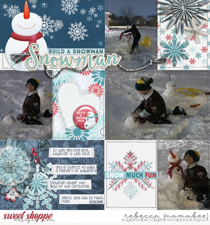 build a snowman