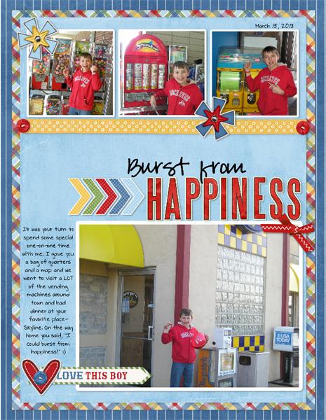 Burst From Happiness