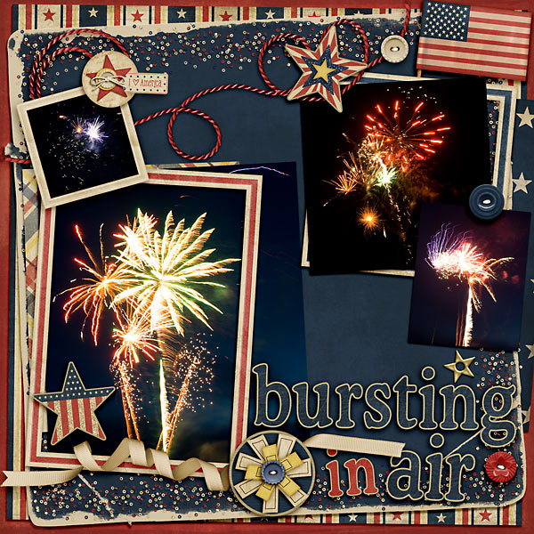 bursting in air