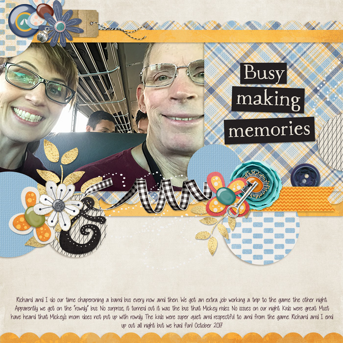 Busy Making Memories October 2017