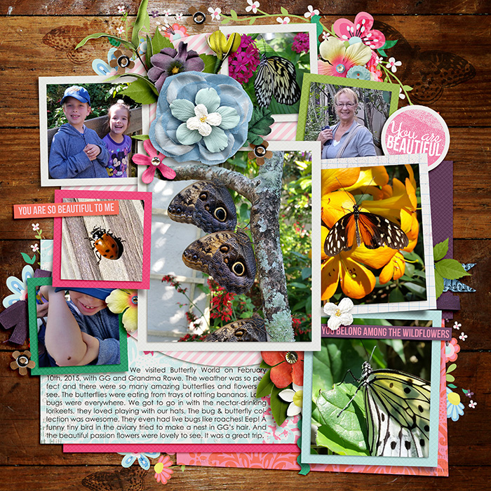 Butterfly World - Right Page