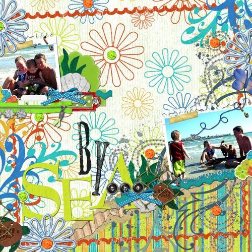by the sea