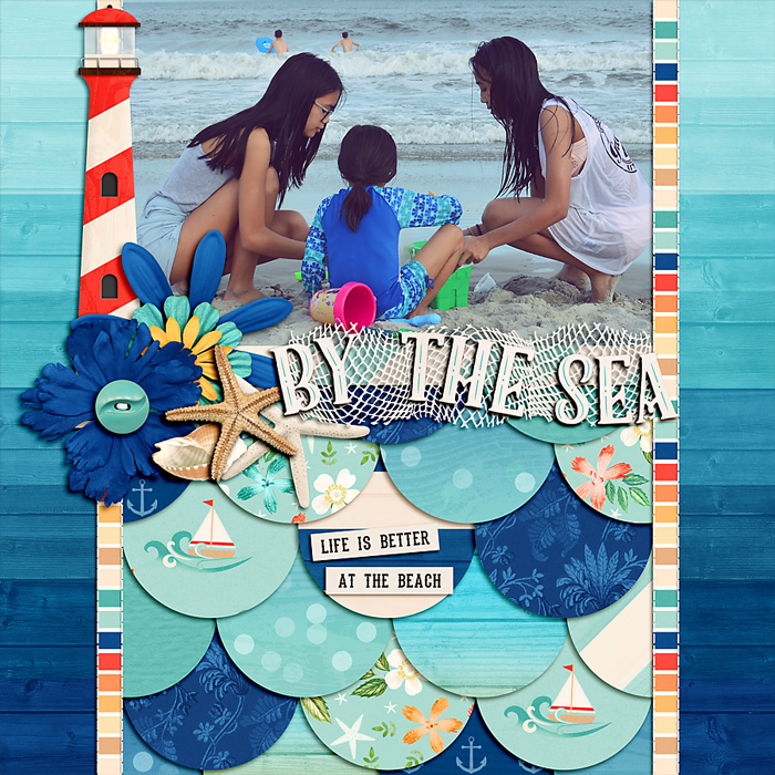 By the sea