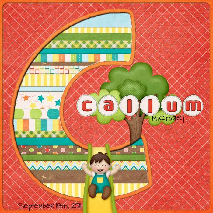 C is for Callum