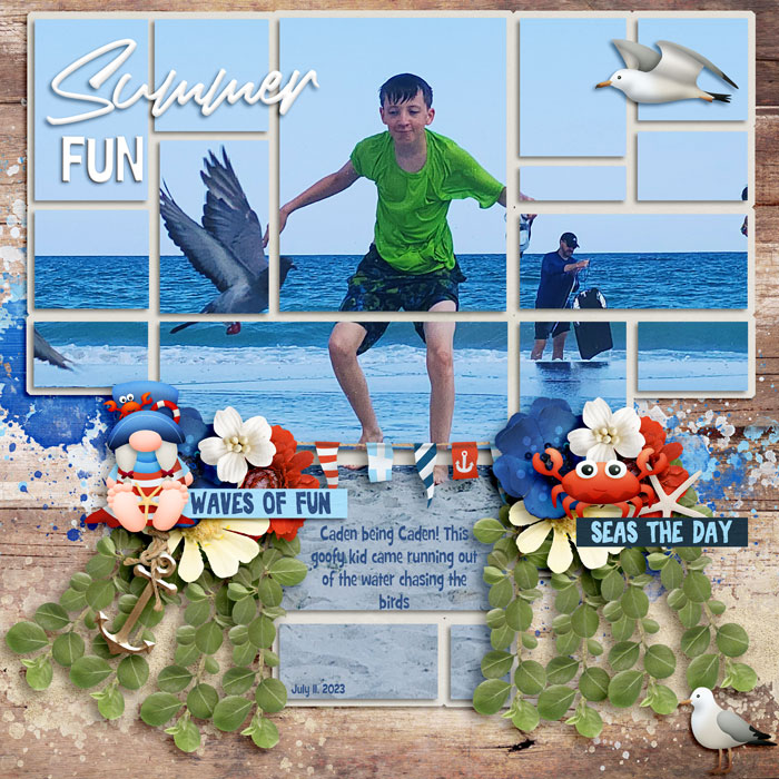Caden Chasing bird 23