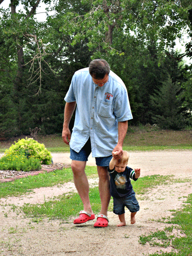 Caleb and Pop