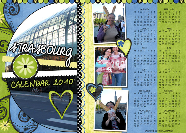 Calendar 2010 :: Strasbourg