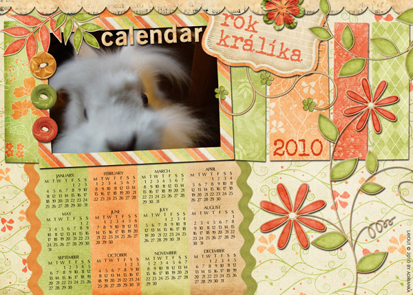 Calendar 2010 :: Year of the Rabbit