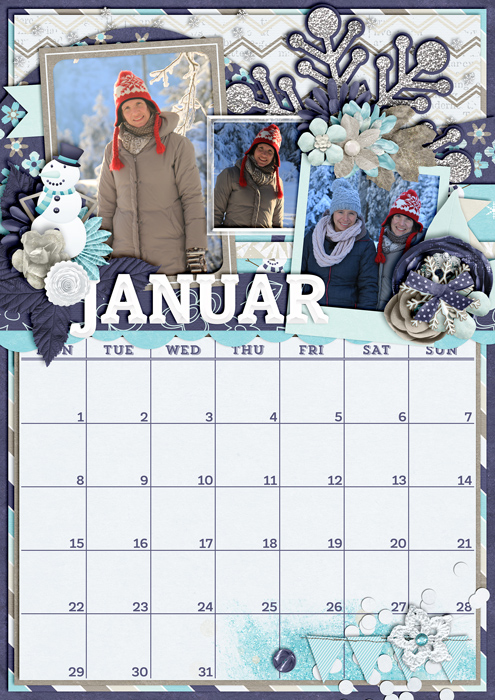 Calendar - January 2018