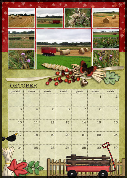 Calendar Kirchberg 2011 :: October