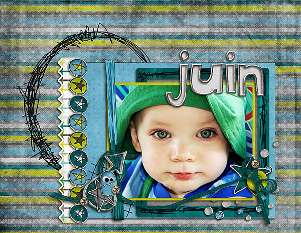 Calendar Topper - June