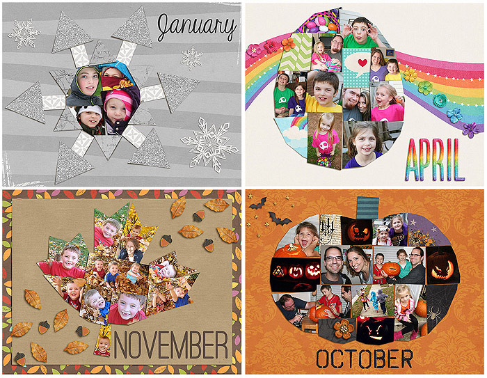 calendar toppers