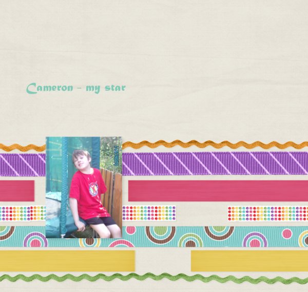 Cameron - my star