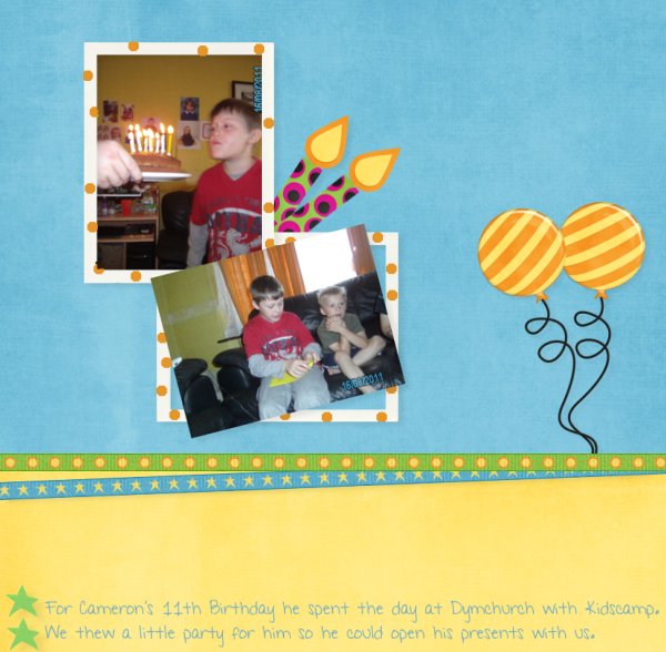 Cameron's 11th Birthday