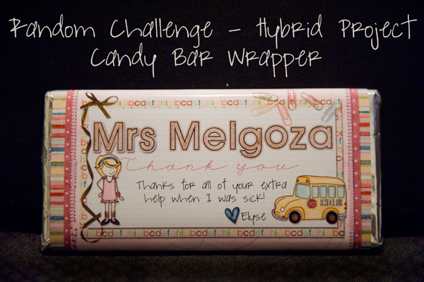 Candy Bar Wrapper