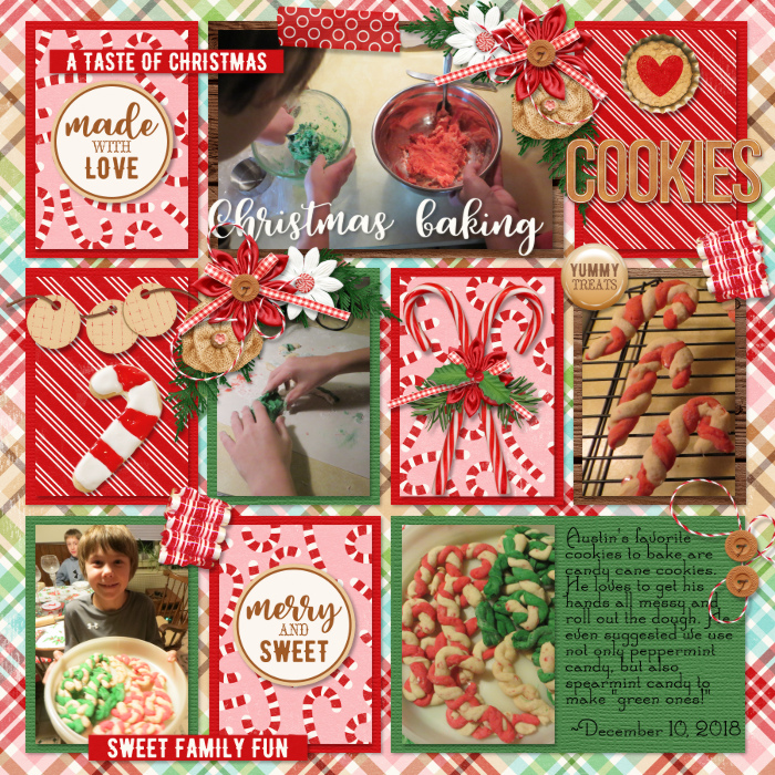 Candy Cane Cookies {2018}