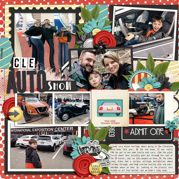 car show left