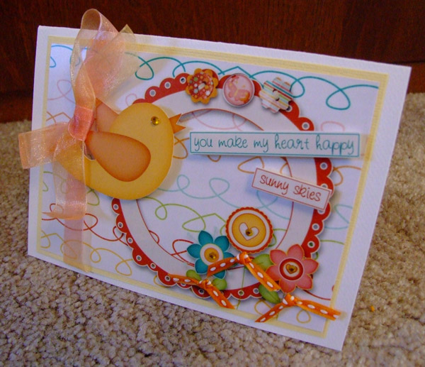 Card - You make my heart happy