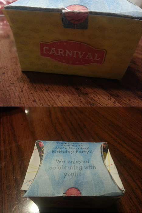 Carnival Treasure Box