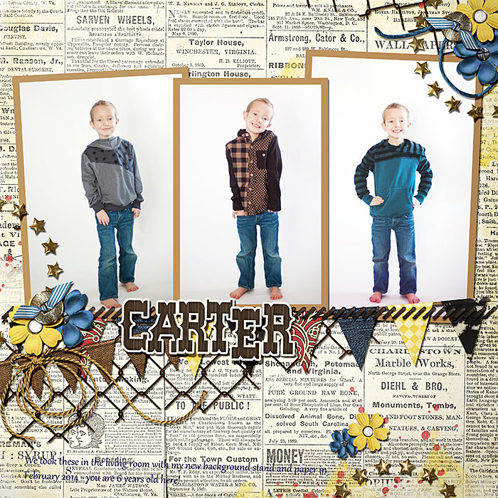 Carter - age 6