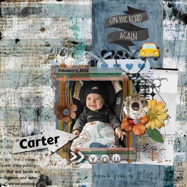 Carter on the go
