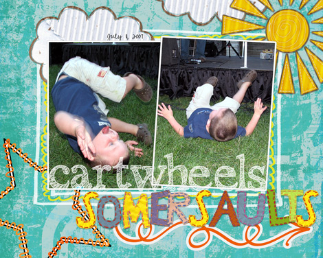 Cartwheels/Somersaults