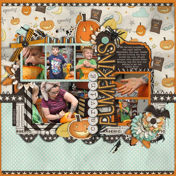Carving Pumpkins 2011