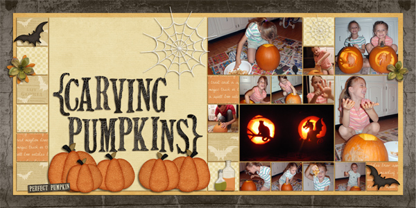 carving pumpkins