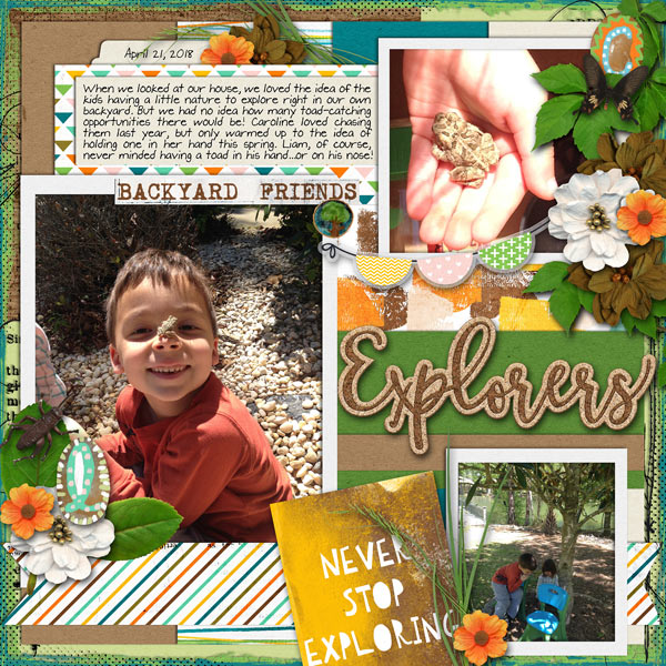 Catching Frogs - March Passport #2
