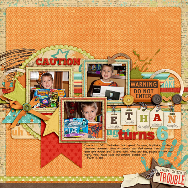 Caution:  Ethan Turns 6