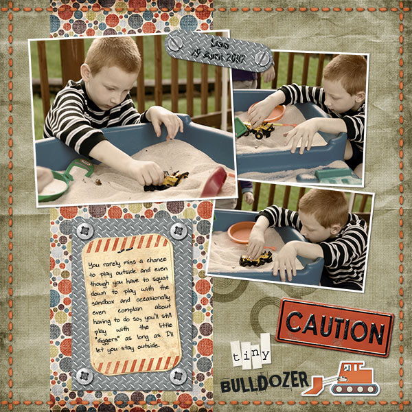 Caution: Tiny Bulldozer