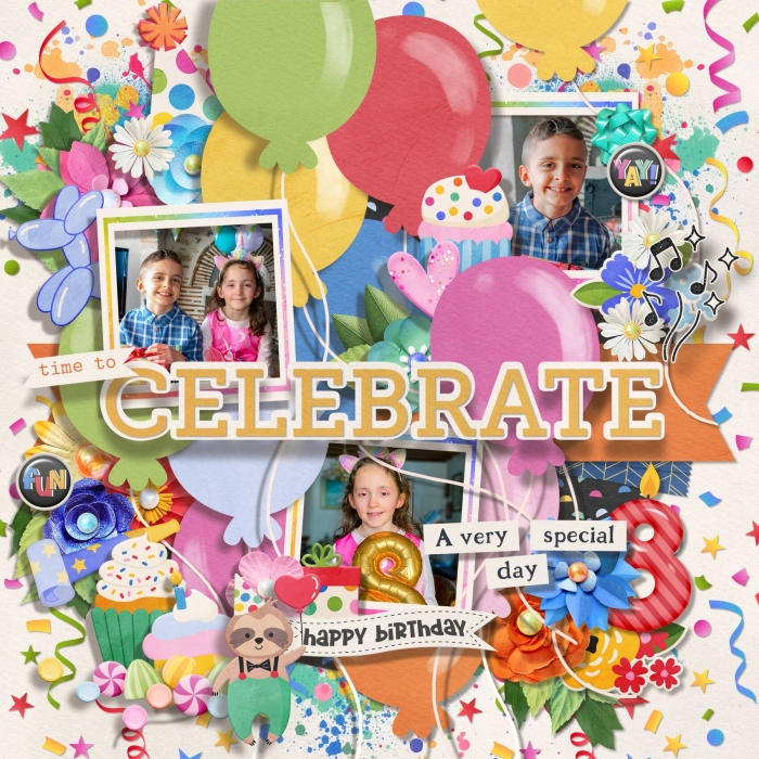 Celebrate 8 years old Bday