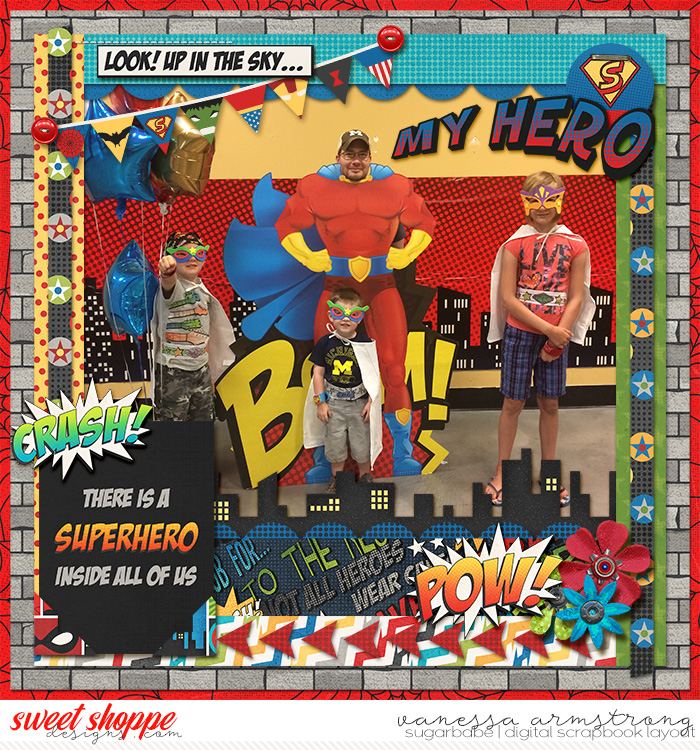 Celebrate Dad's Superhero Event